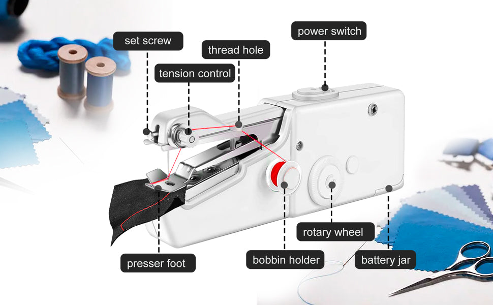 Portable Handheld Sewing Machine