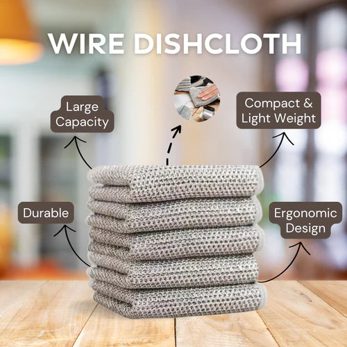 Ultimate Kitchen Cleaning Dishcloth (Pack Of 5)