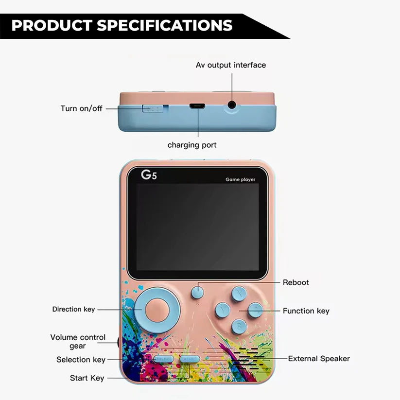 500-in-1 Retro Gaming Console