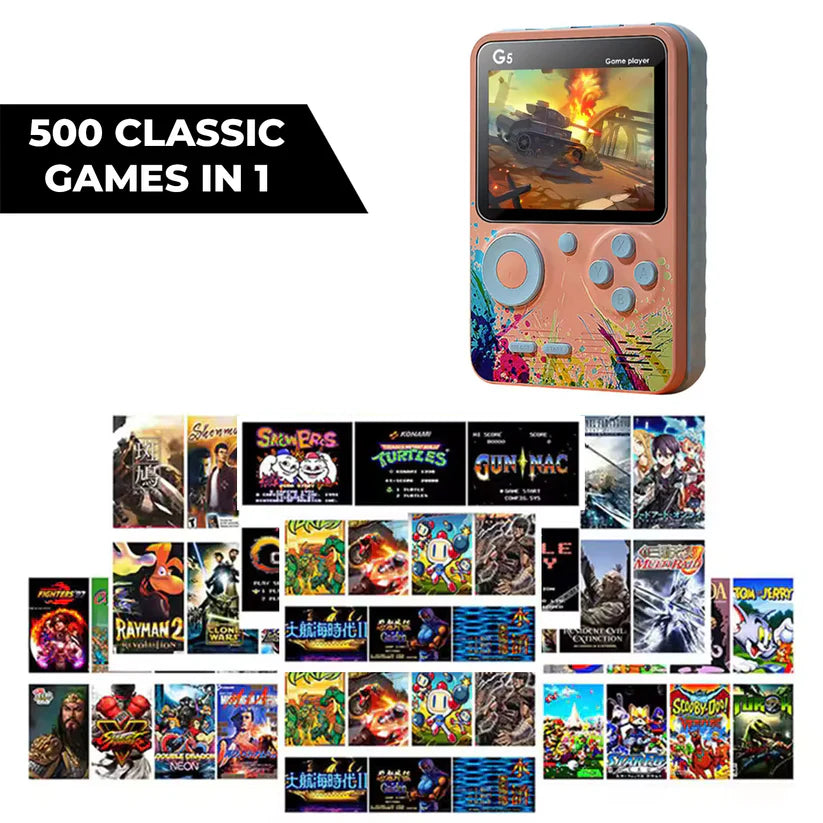 500-in-1 Retro Gaming Console