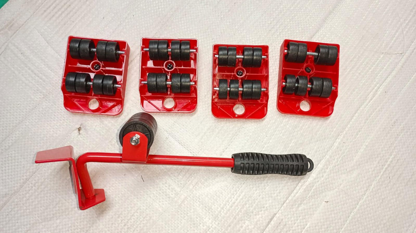 Furniture Lifter Mover Tool Set with Wheel Pads