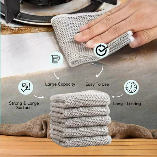 Ultimate Kitchen Cleaning Dishcloth (Pack Of 5)