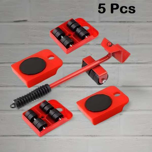 Furniture Lifter Mover Tool Set with Wheel Pads