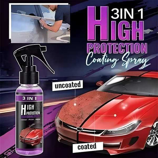 3 in 1 High Protection Quick Car Ceramic Coating Spray BUY 1 GET 1 FREE