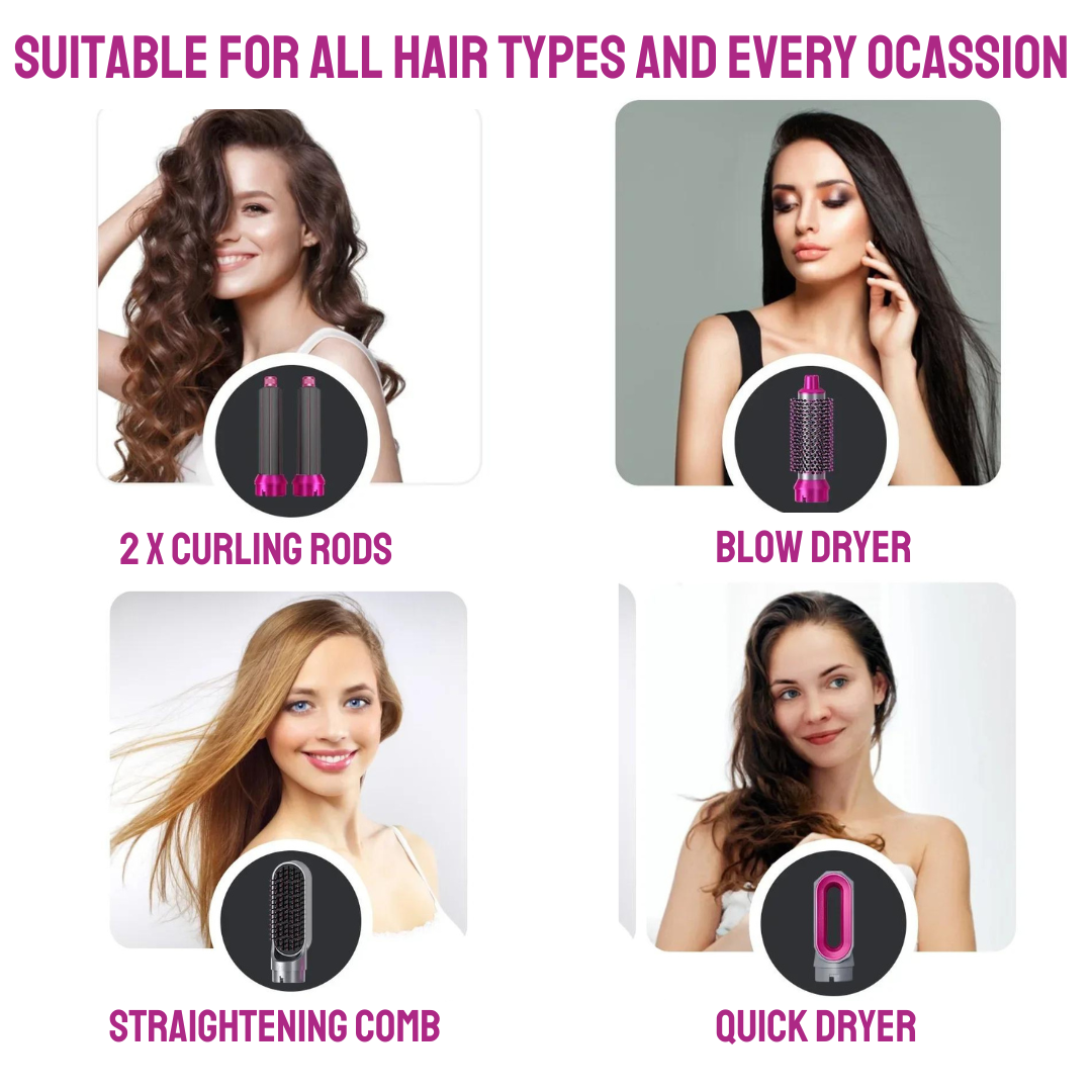 5-in-1 Multifunctional Hair Styler