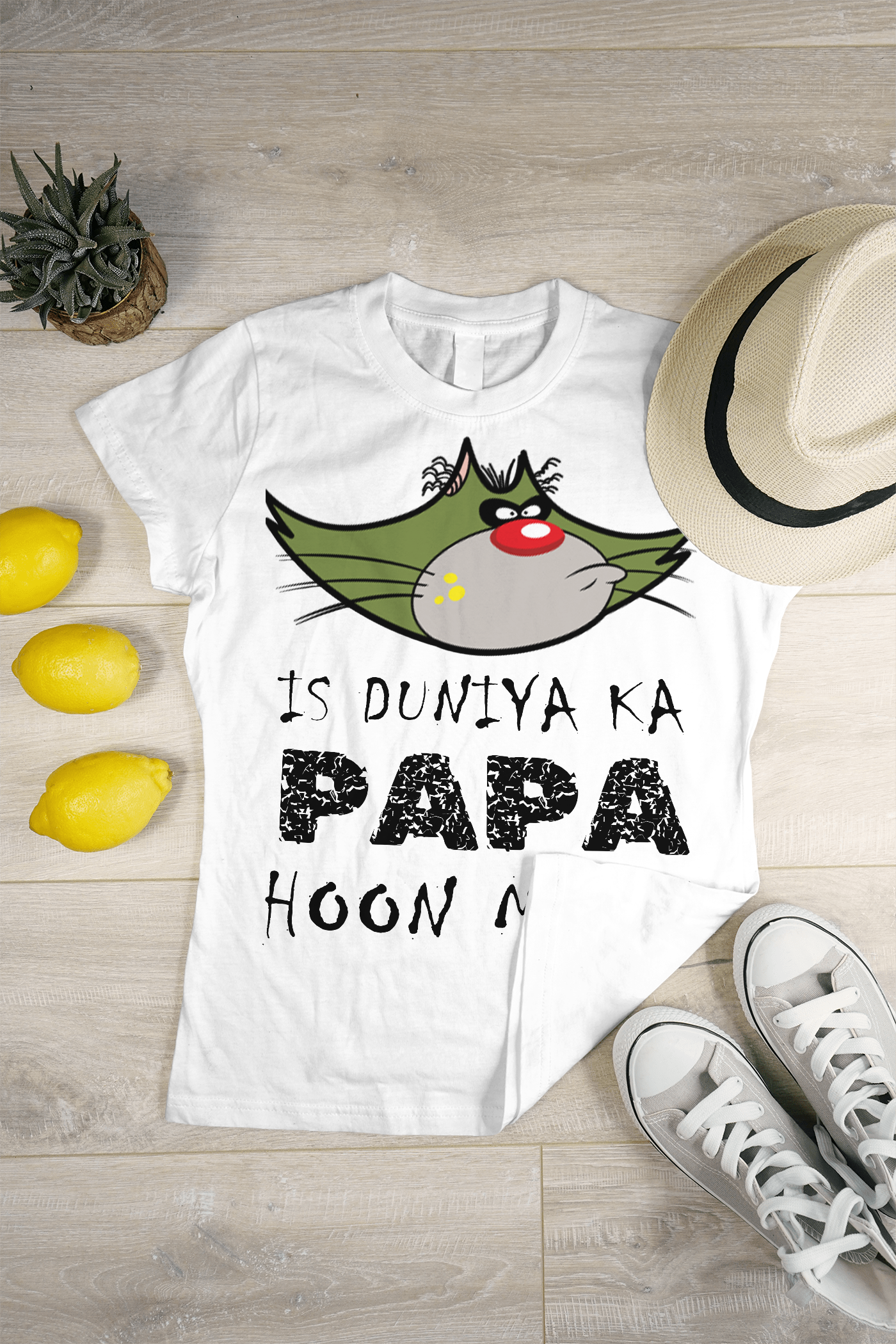 Papa Hoon Mein T-Shirt